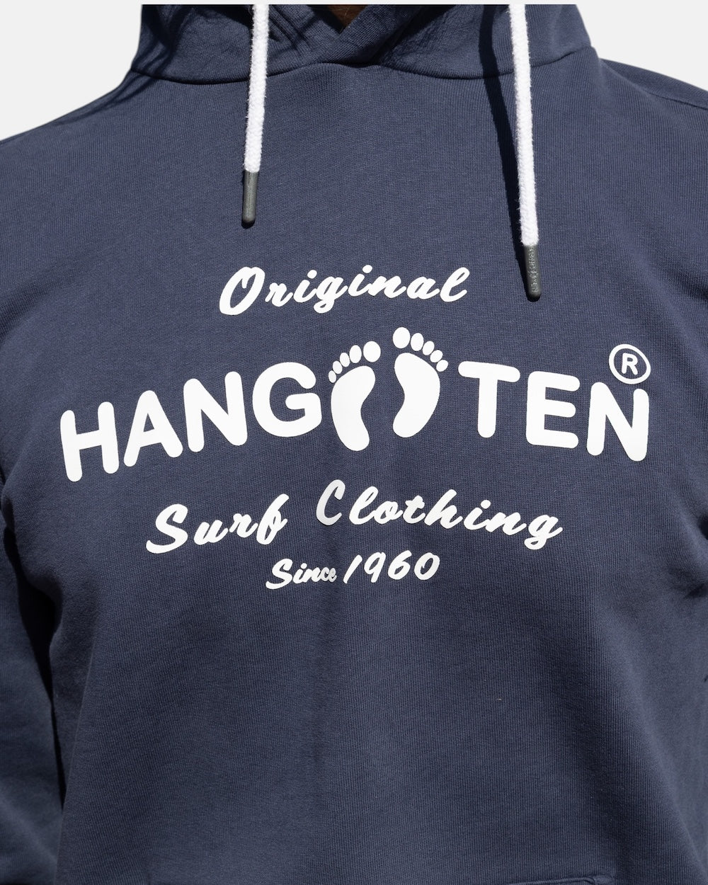 Classic Logo Organic Cotton Hoodie - Mood Indigo