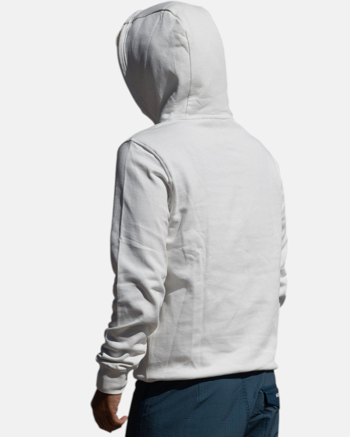 Classic Logo Organic Cotton Hoodie - Off White