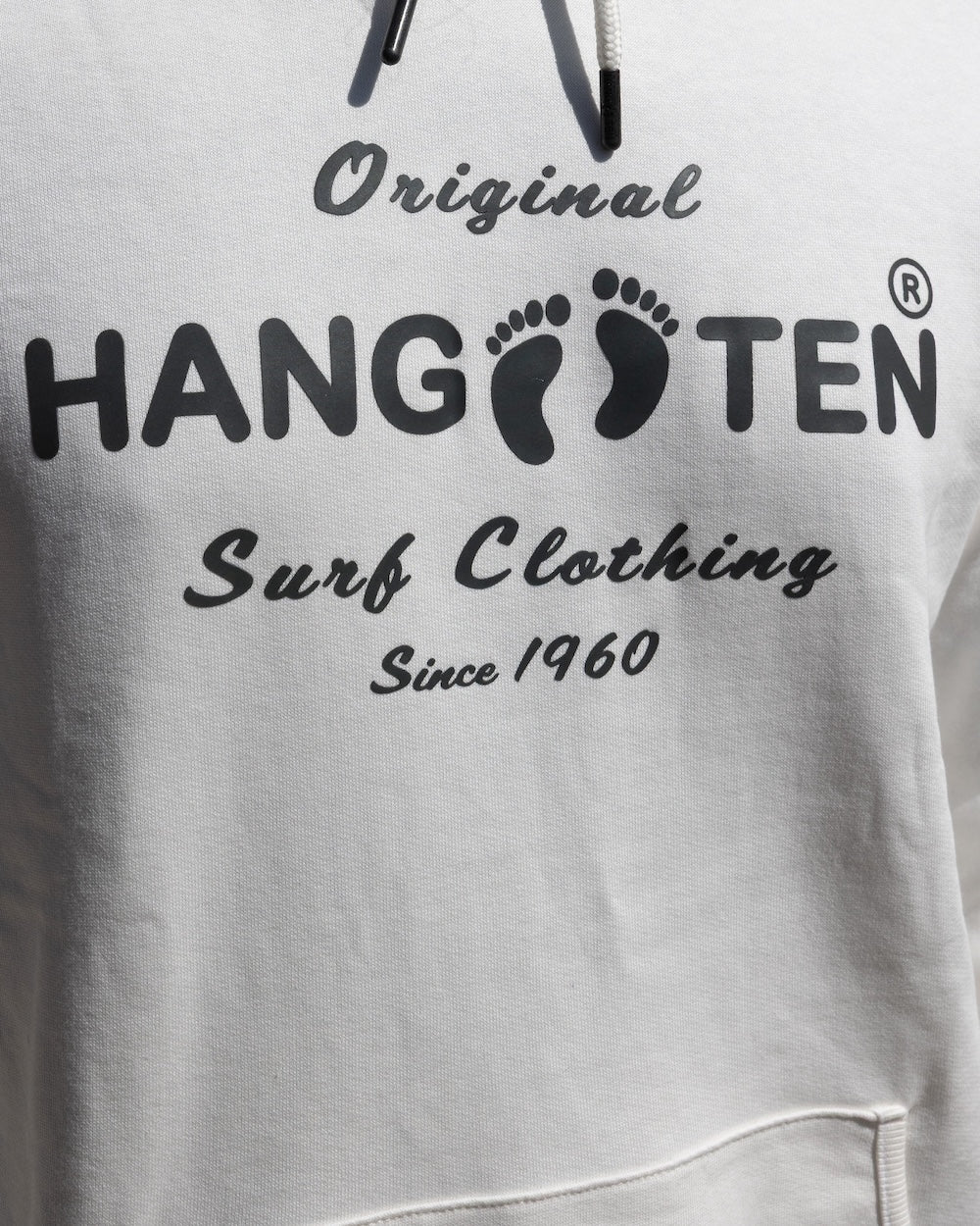 Classic Logo Organic Cotton Hoodie - Off White