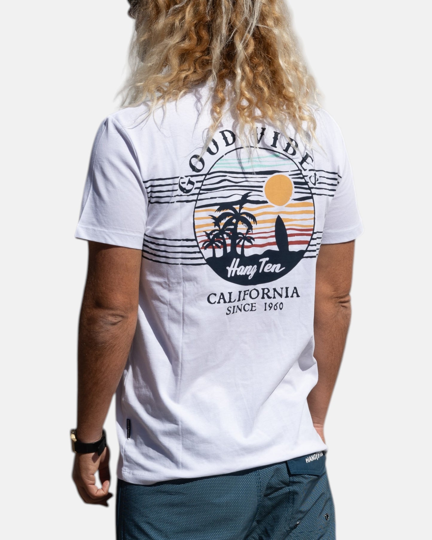 Good Vibes Organic Cotton T-shirt - White