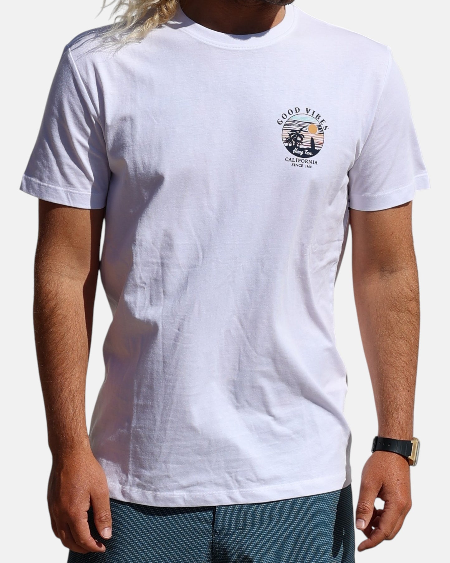 Good Vibes Organic Cotton T-shirt - White
