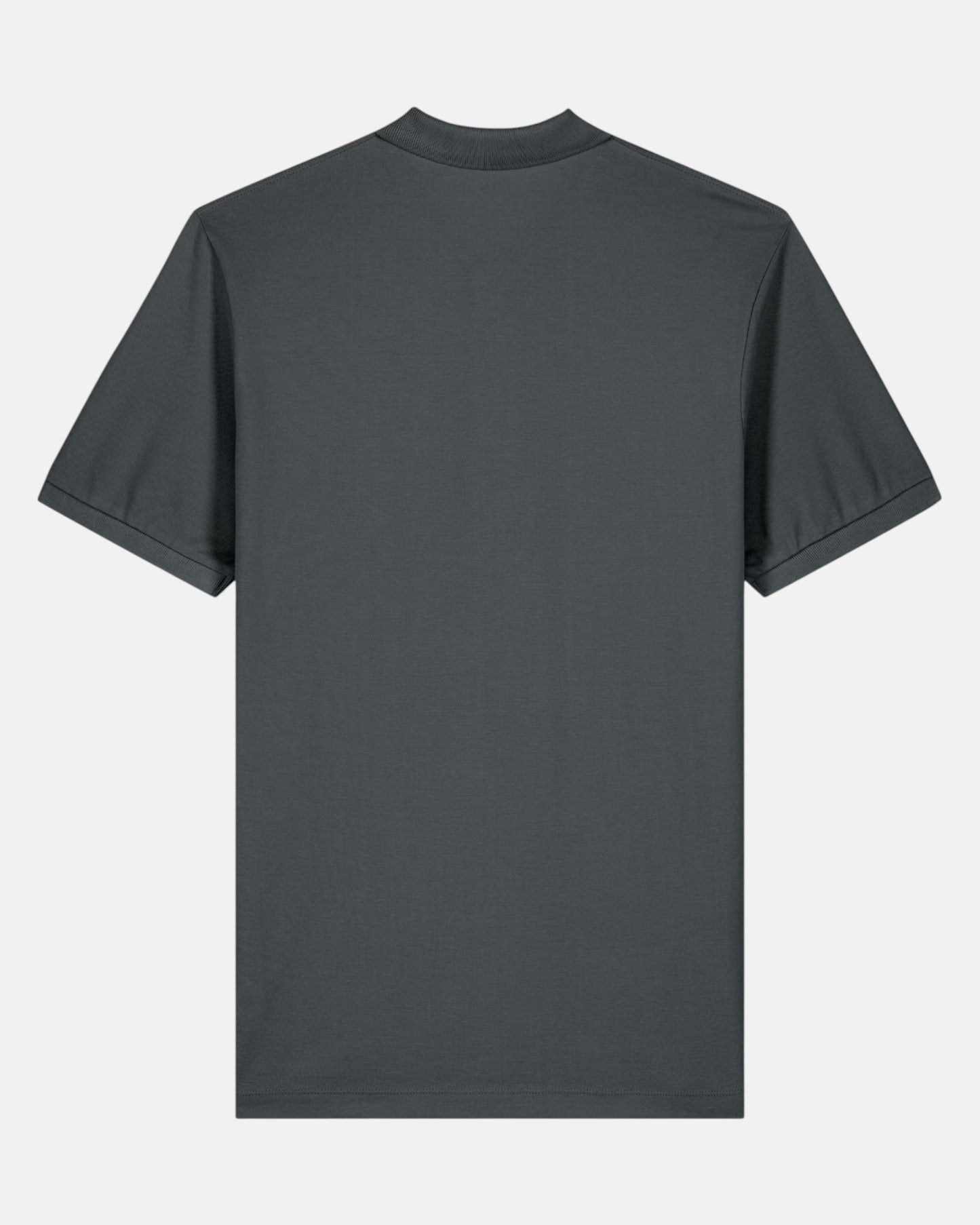 Icon Organic Cotton Polo Shirt - Anthracite