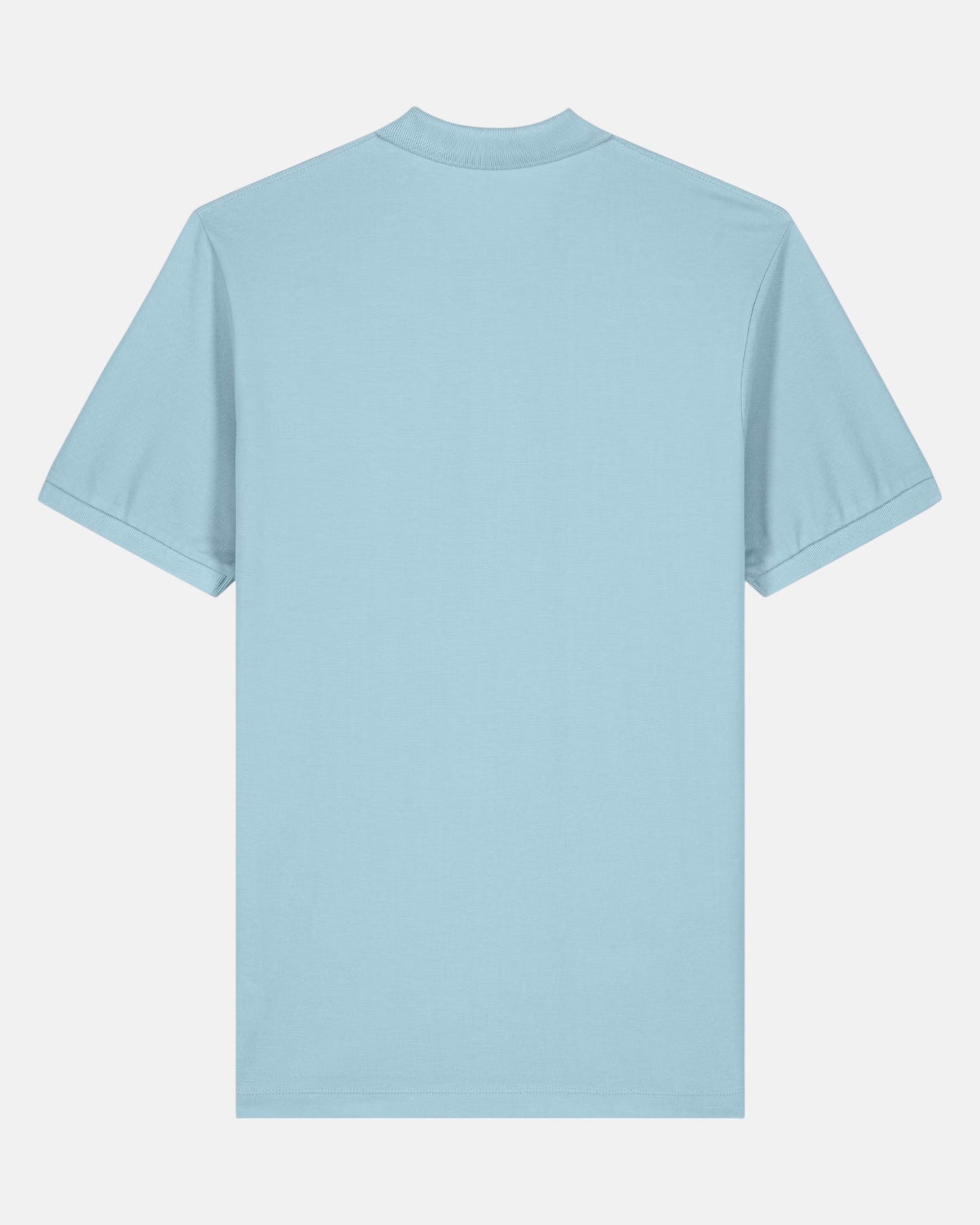 Icon Organic Cotton Polo Shirt - Sky Blue