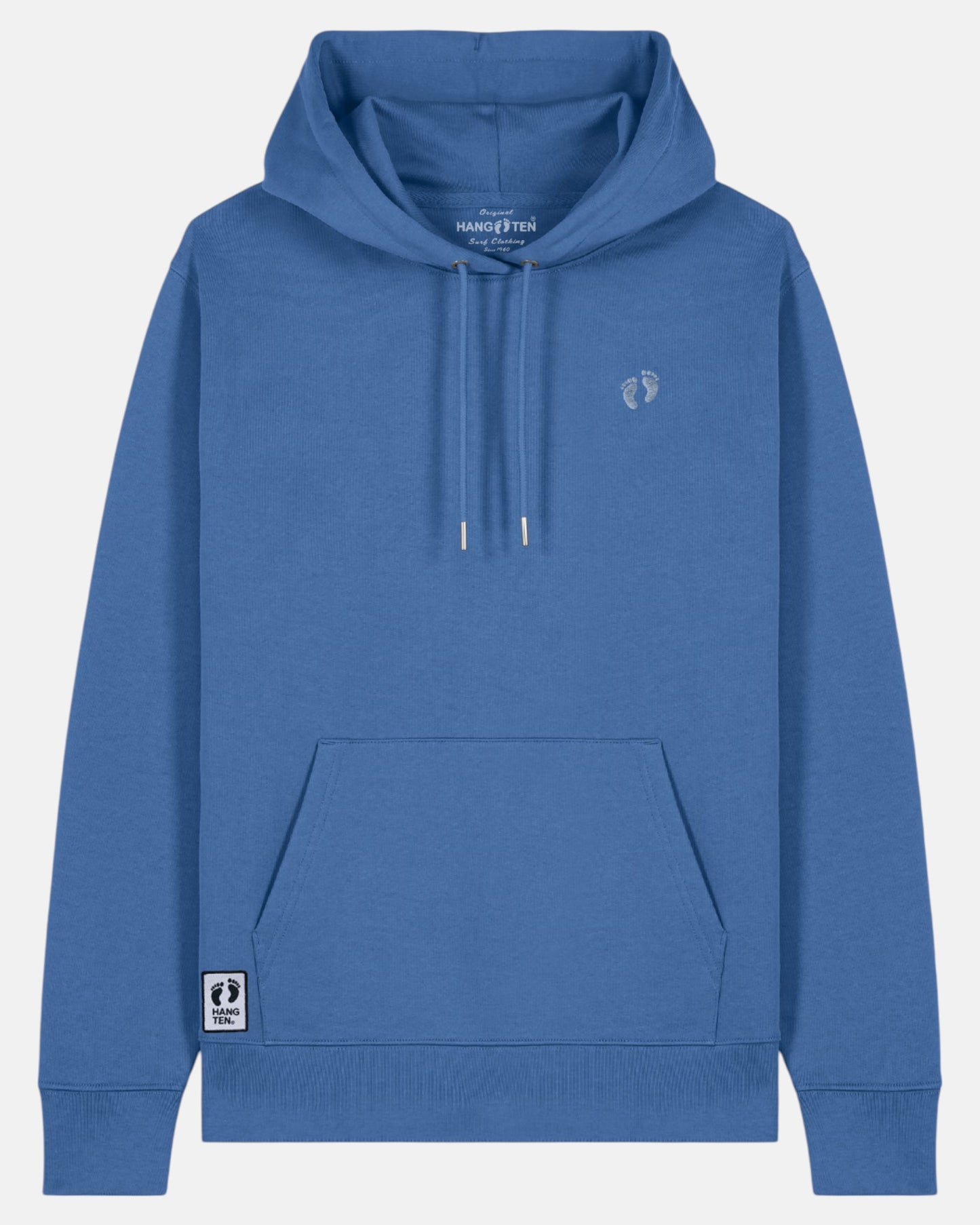 Icon Feet Organic Cotton Hoodie - Mindful Blue