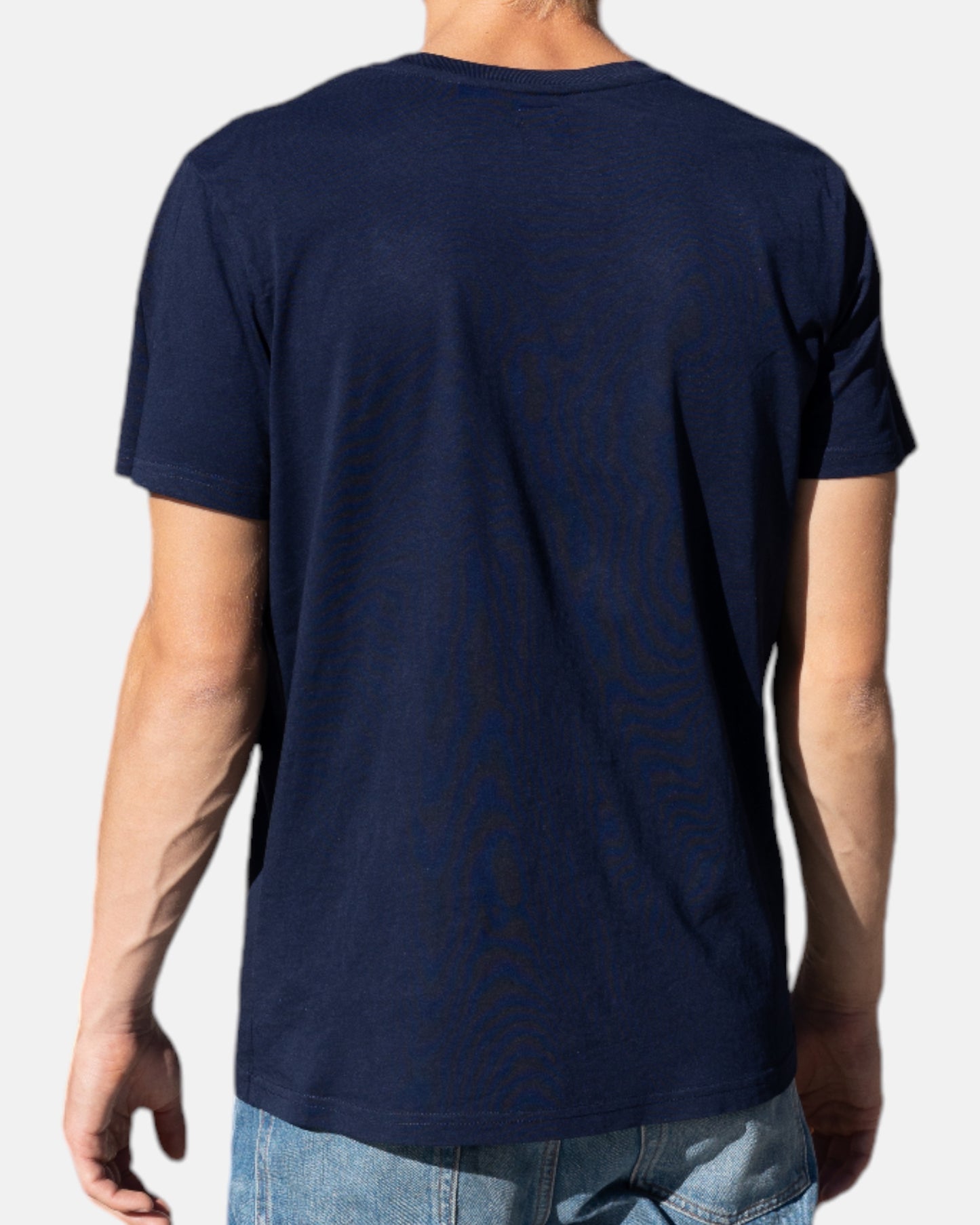 Icon logo t-shirt in 100% organic cotton - Navy