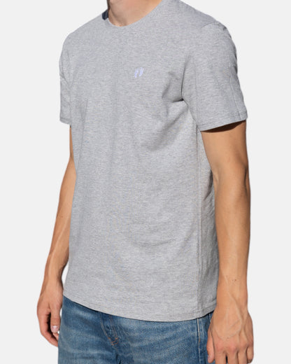 Icon logo t-shirt in 100% organic cotton - Grey