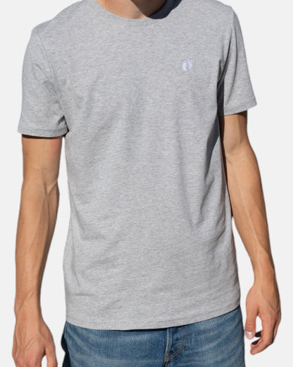 Icon logo t-shirt in 100% organic cotton - Grey