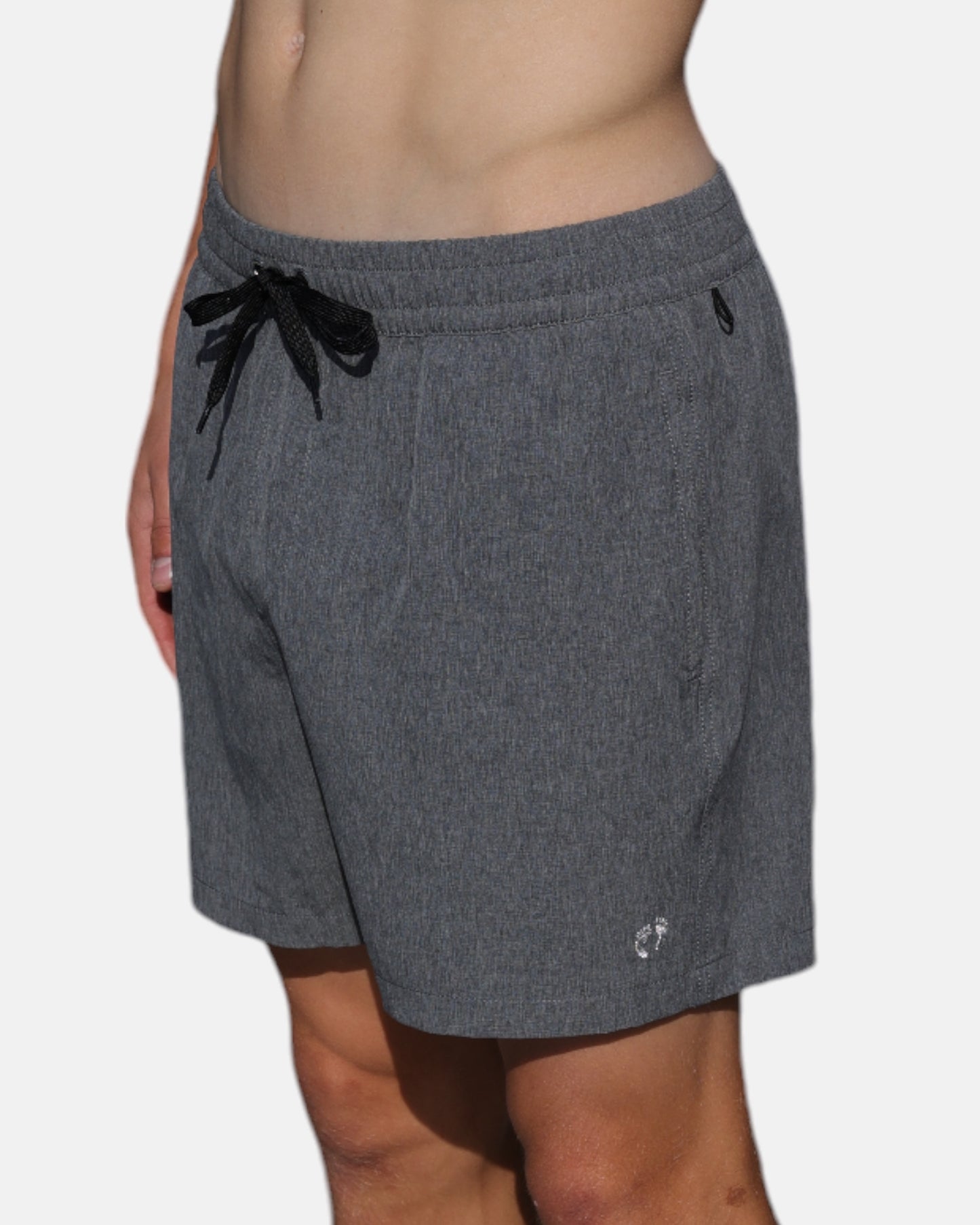 Swim shorts with inner breif - Dark Grey