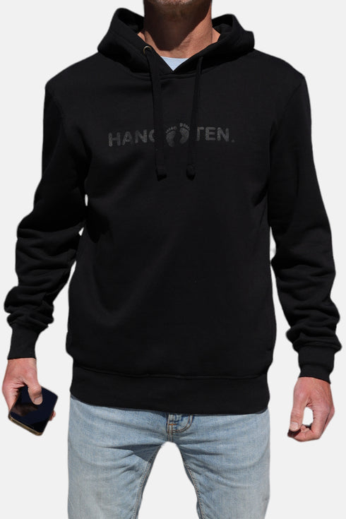 Hang Ten Classic Logo Hoodie - Black
