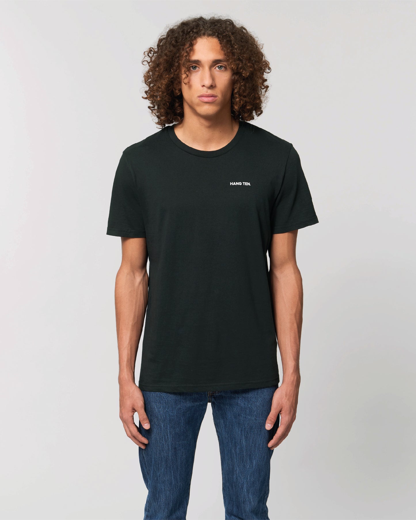 T-shirt avec logo des années 80 - Noir