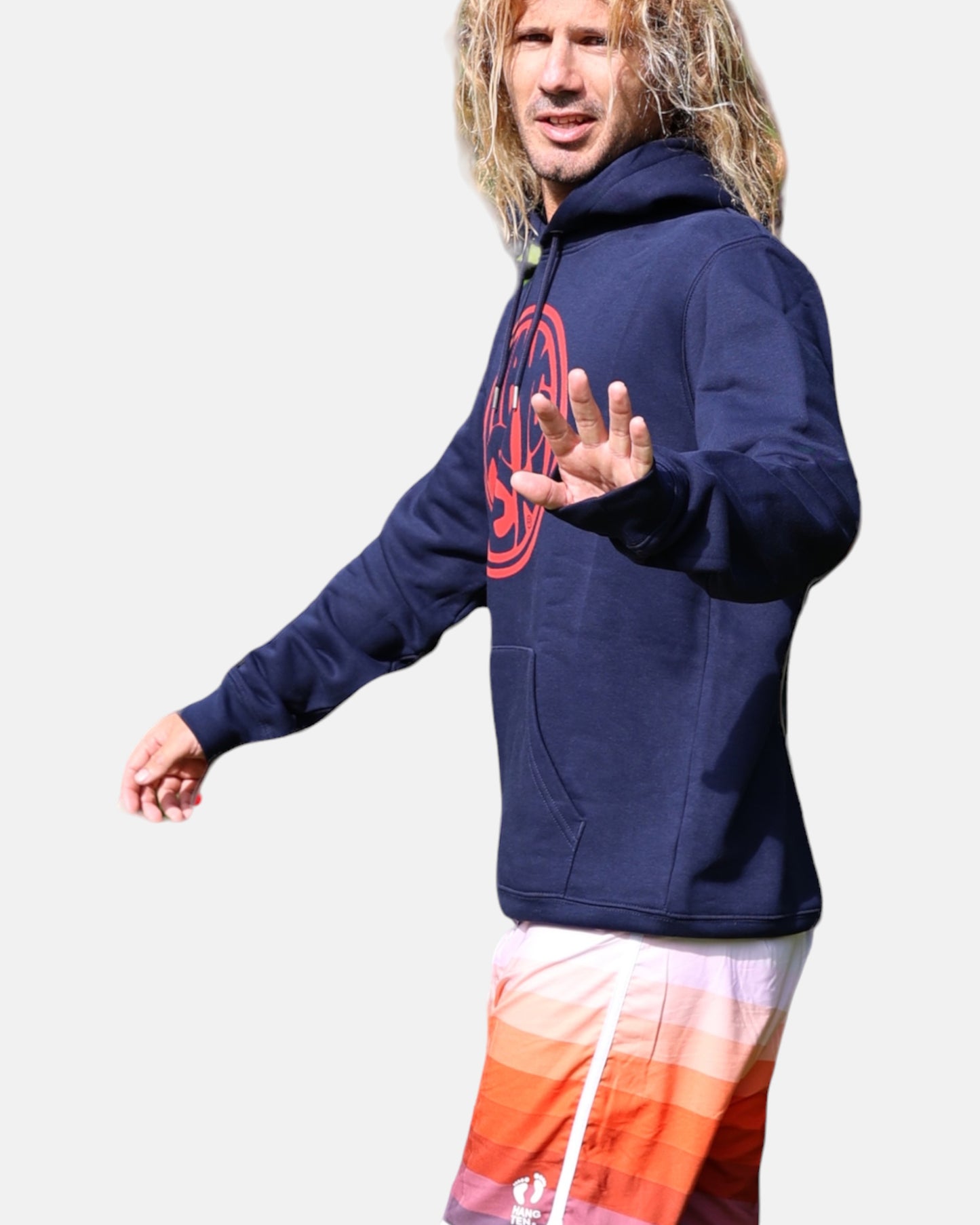 Hang Ten Surfer Hoodie - Navy blue