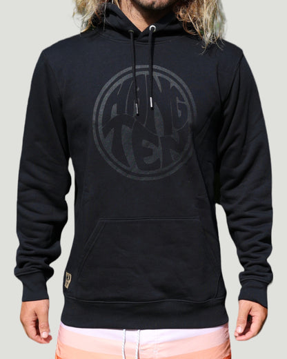 Hang Ten Surfer Hoodie - Black