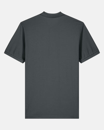Icon Organic Cotton Polo Shirt - Anthracite