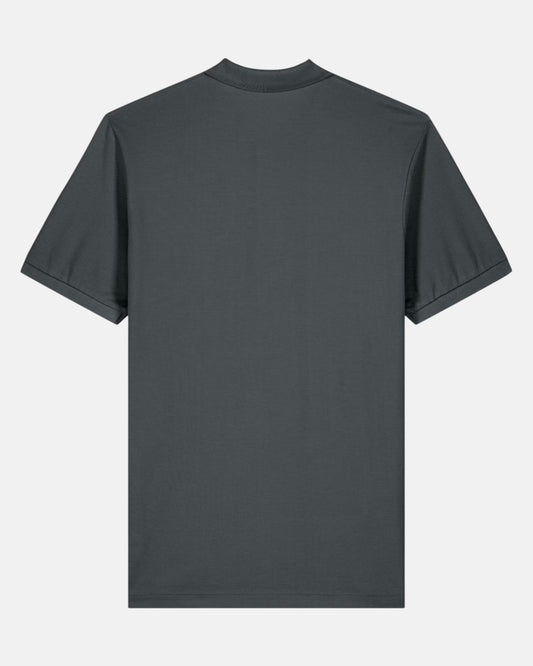 Icon Organic Cotton Polo Shirt - Anthracite