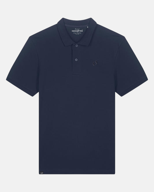 Icon Organic Cotton Polo Shirt - French Navy