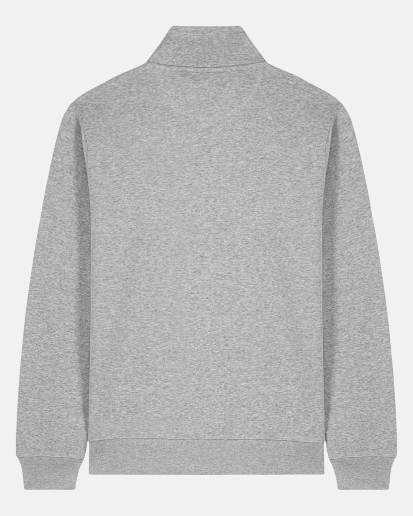Quarter Zip Sweatshirt - Heather Grey W