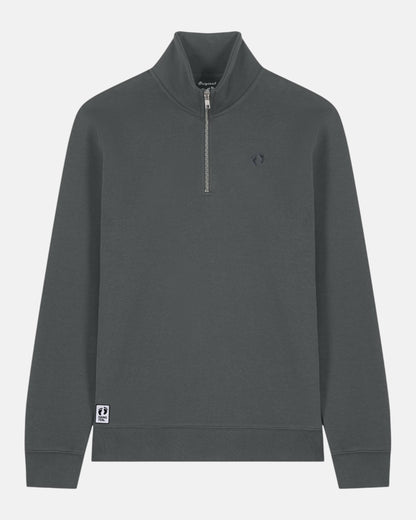 Quarter Zip Sweatshirt - Anthracite M
