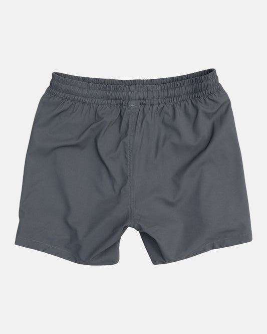 Swim hybrid shorts with inner tights - Black