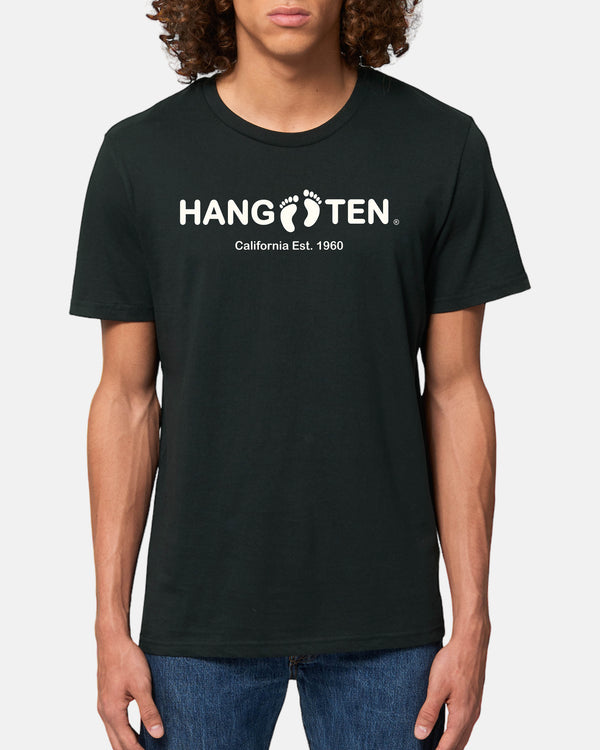Hang Ten Logo T-shirt - Black