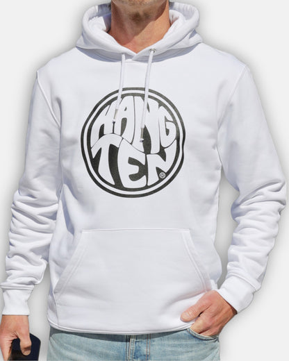 Hang Ten Surfer Hoodie - White