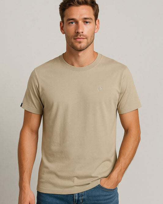 Icon logo t-shirt - Desert Dust