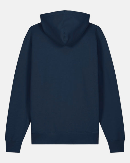 Icon Feet Organic Cotton Hoodie - French Navy