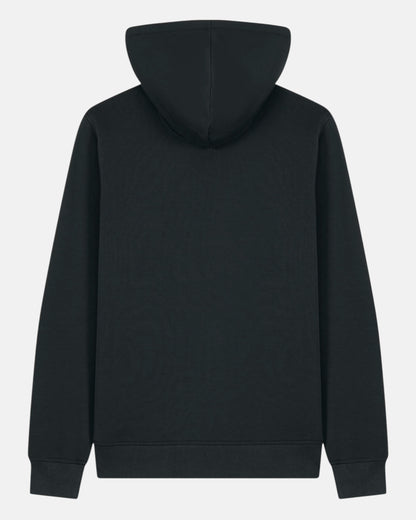 Zip Organic Cotton Hoodie - Black W