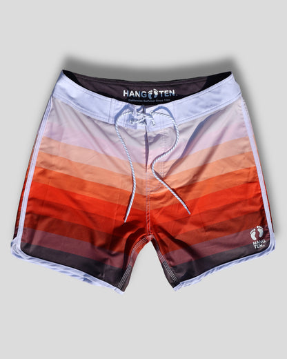 Red Stripes Boardshorts 16,5