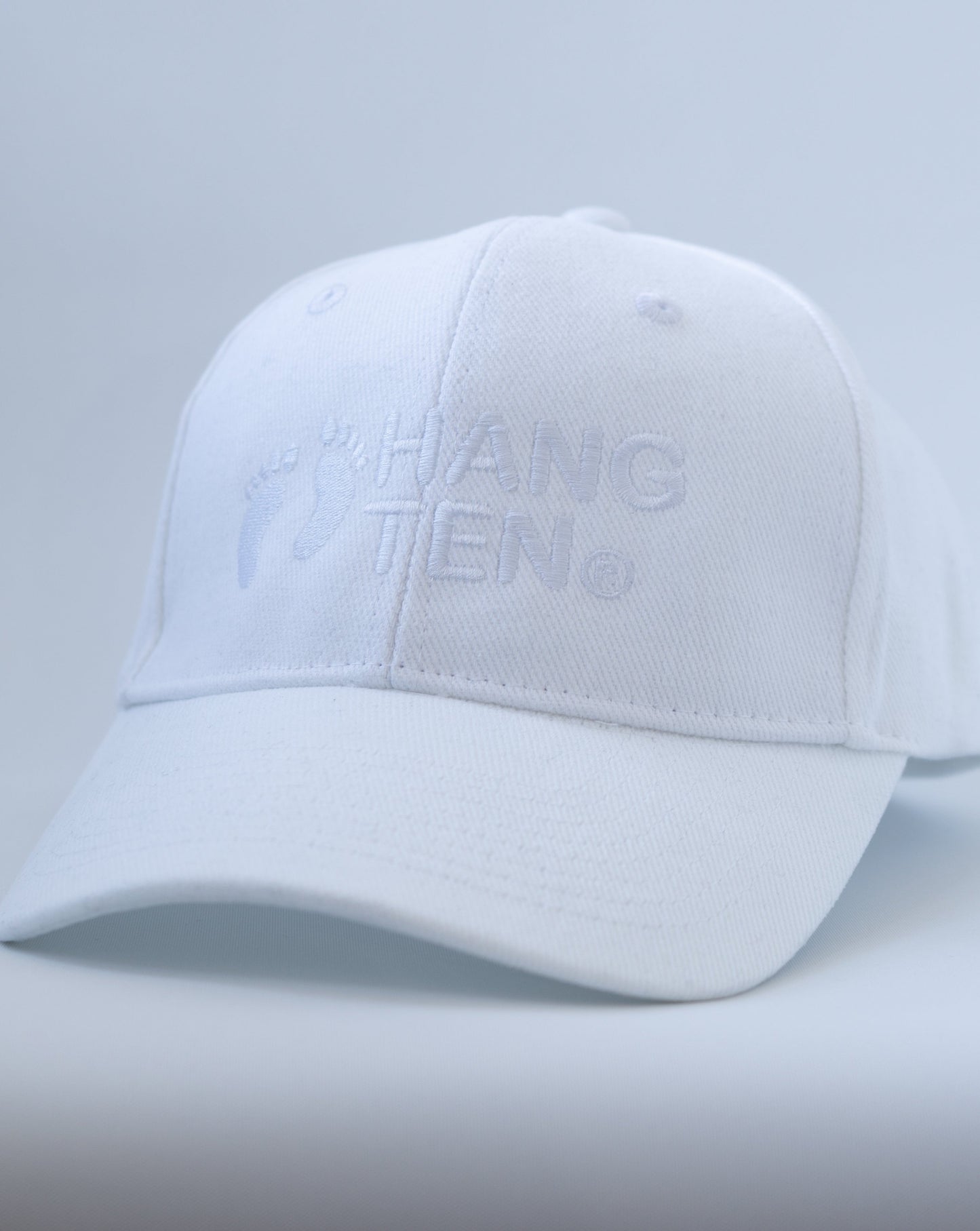 Hang Ten Logo Cap - White