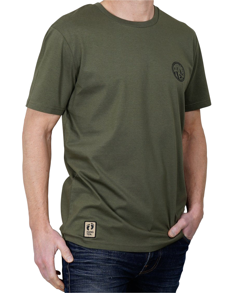 Hang Ten Seventy T-shirt - Khaki green