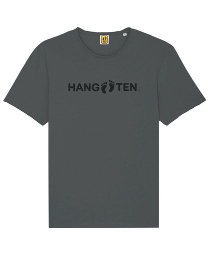 Hang Ten Raw Classic Logo T-shirt - Anthracite Gray