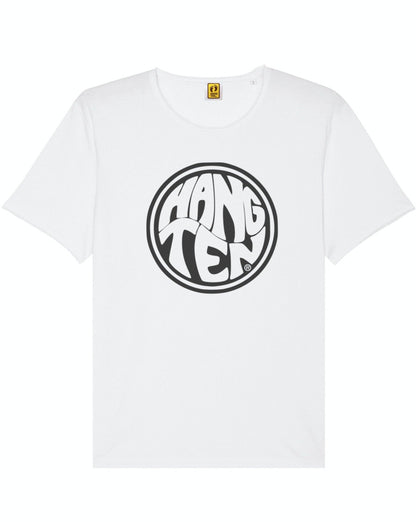 Hang Ten Raw Surfer T-Shirt – Weiß