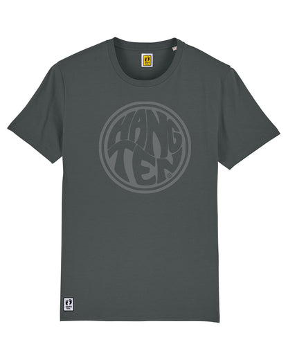 Hang Ten Surfer T-shirt - Anthracite Gray