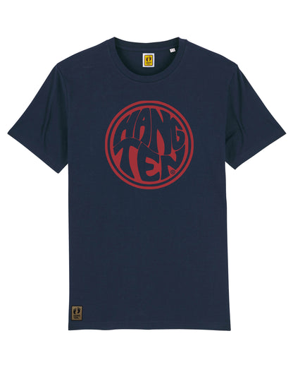 T-shirt de surfeur Hang Ten - Marine française