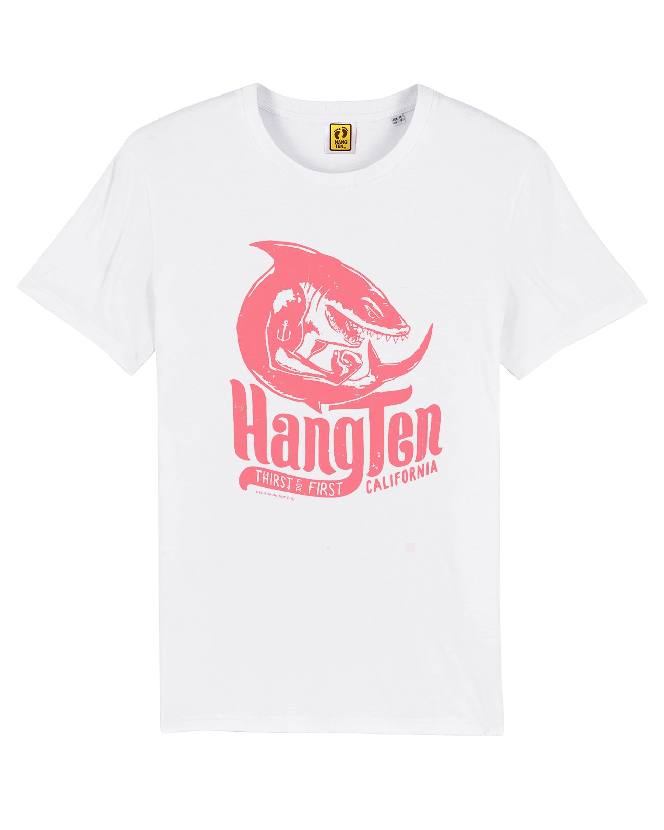 Hang Ten Shark T-shirt – White