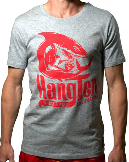 Hang Ten Shark T-shirt – Heather Grey