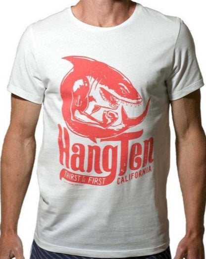 Hang Ten Shark T-shirt - White